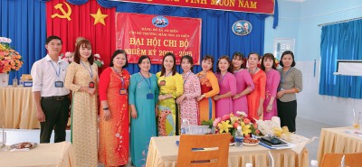 NGÀY 28 THÁNG 06 NĂM 2022. TRƯỜNG MẦM NON AN  ĐIỀN TỔ CHỨC ĐẠI HỘI CHI BỘ. NHIỆM KỲ 2022 - 2025.