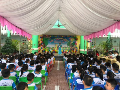 NGÀY 05 THÁNG 09 NĂM 2022. TRƯỜNG MẦM NON AN ĐIỀN TỔ CHỨC  " NGÀY HỘI ĐẾN TRƯỜNG CỦA BÉ". NĂM HỌC: 2022-2023.