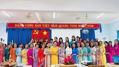 NGÀY 15 THÁNG 10 NĂM 2022. TRƯỜNG MẦM NON AN ĐIỀN TỔ CHỨC HỘI NGHI CÁN BỘ, VIÊN CHỨC. NĂM HỌC: 2022-2023.