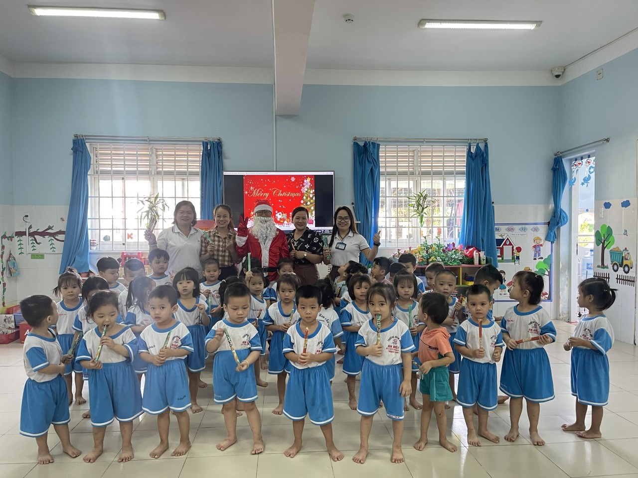 NOEL CỦA CÁC BẠN NHỎ TRƯỜNG MẦM NON AN ĐIỀN NĂM HỌC 2022 - 2023