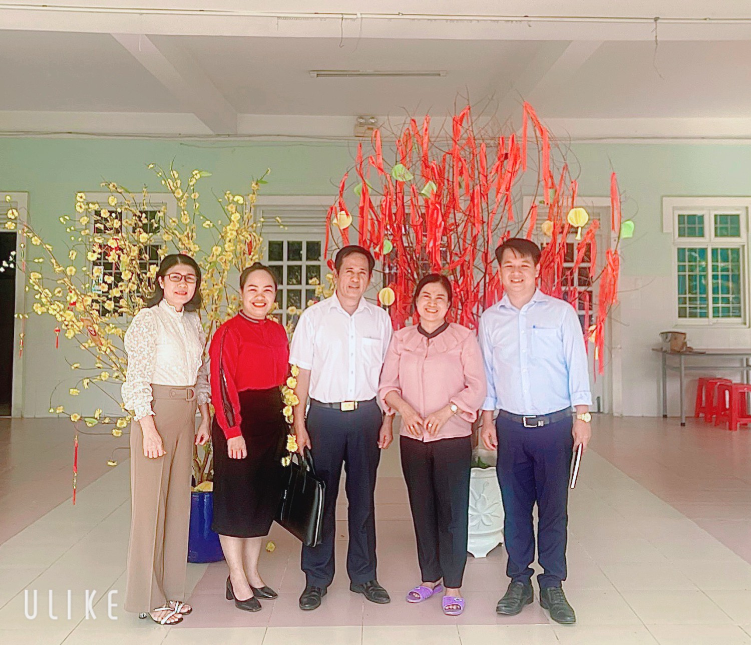 PHÒNG GIÁO DỤC THỊ XÃ BẾN CÁT KIỂM TRA HOẠT ĐỘNG CỦA TRƯỜNG SAU NGHỈ TẾT NGUYÊN ĐÁN 2023