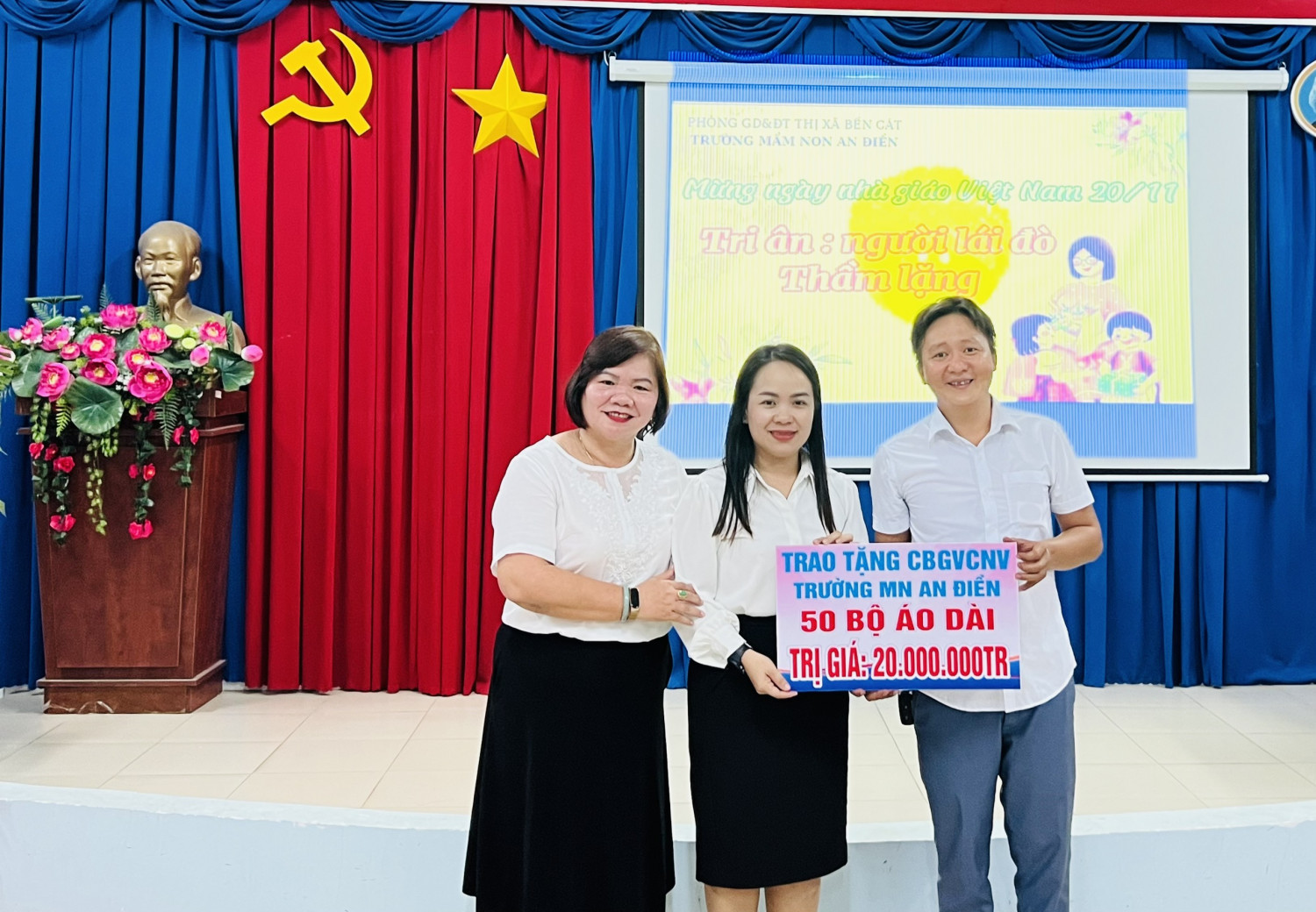 HỌP MẶT NGÀY 20/11 TRI ÂN NGƯỜI LÁI ĐÒ THẦM LẶNG