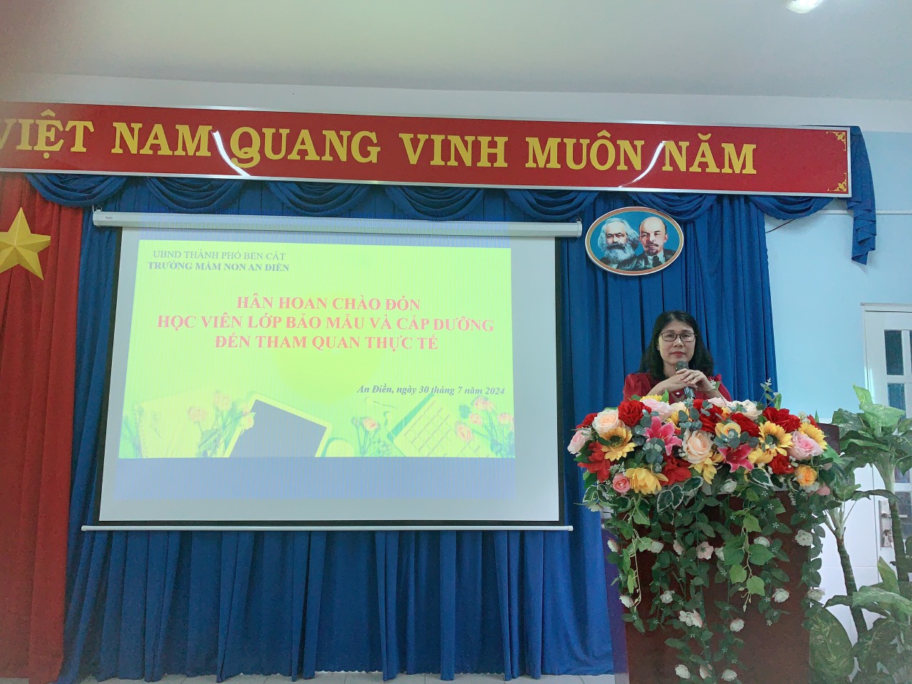 BẢO MẪU VÀ CẤP DƯỠNG CÁC ĐƠN VỊ NGOÀI CÔNG LẬP ĐẾN THAM QUAN THỰC TẾ