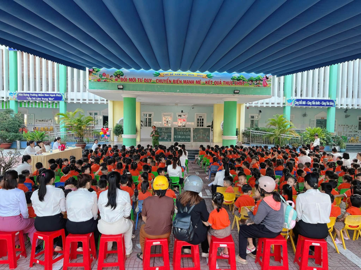 TRƯỜNG MẦM NON AN ĐIỀN TUYÊN TRUYỀN AN TOÀN GIAO THÔNG NĂM HỌC 2026–2027